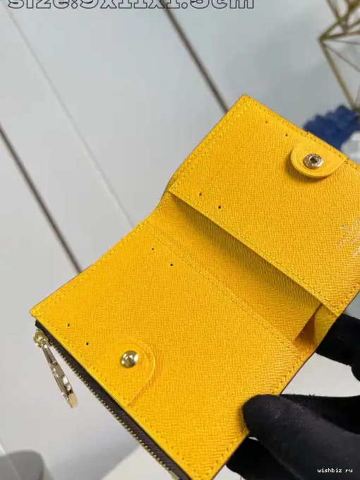 WIS 9*11.5*1.5CM VUITTON - Lisa LOUIS Wallet 0326